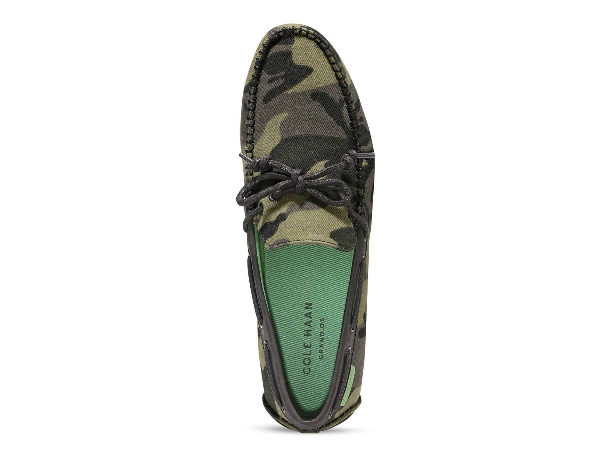 cole haan camo loafers