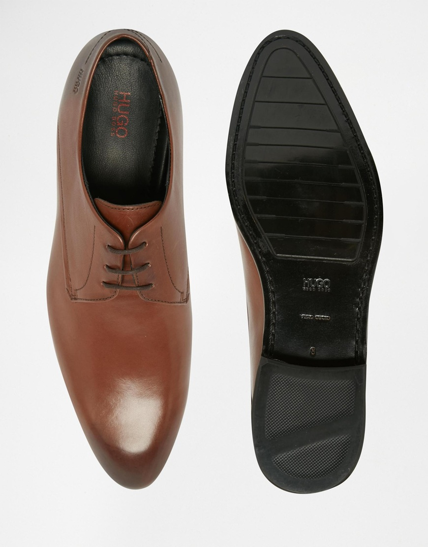 hugo boss tan shoes