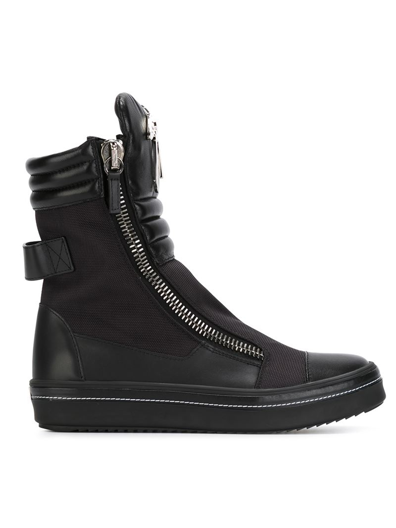 Giuseppe Zanotti Side Zip Fastening Boots in Black for Men | Lyst