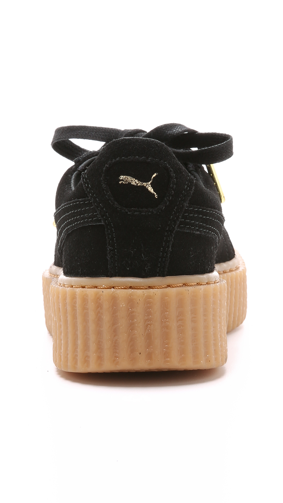 PUMA X Rihanna Creeper Sneakers - Black/gum | Lyst