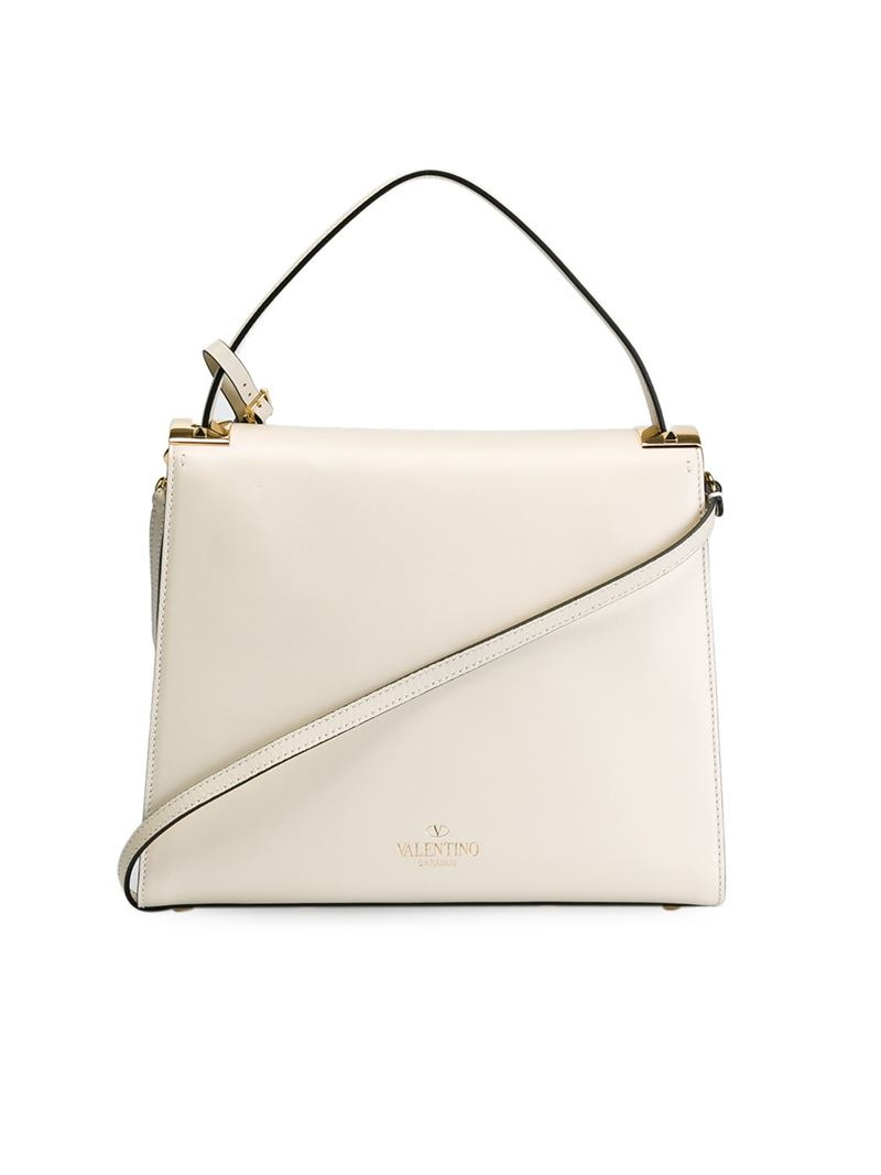 my valentino white bolsa