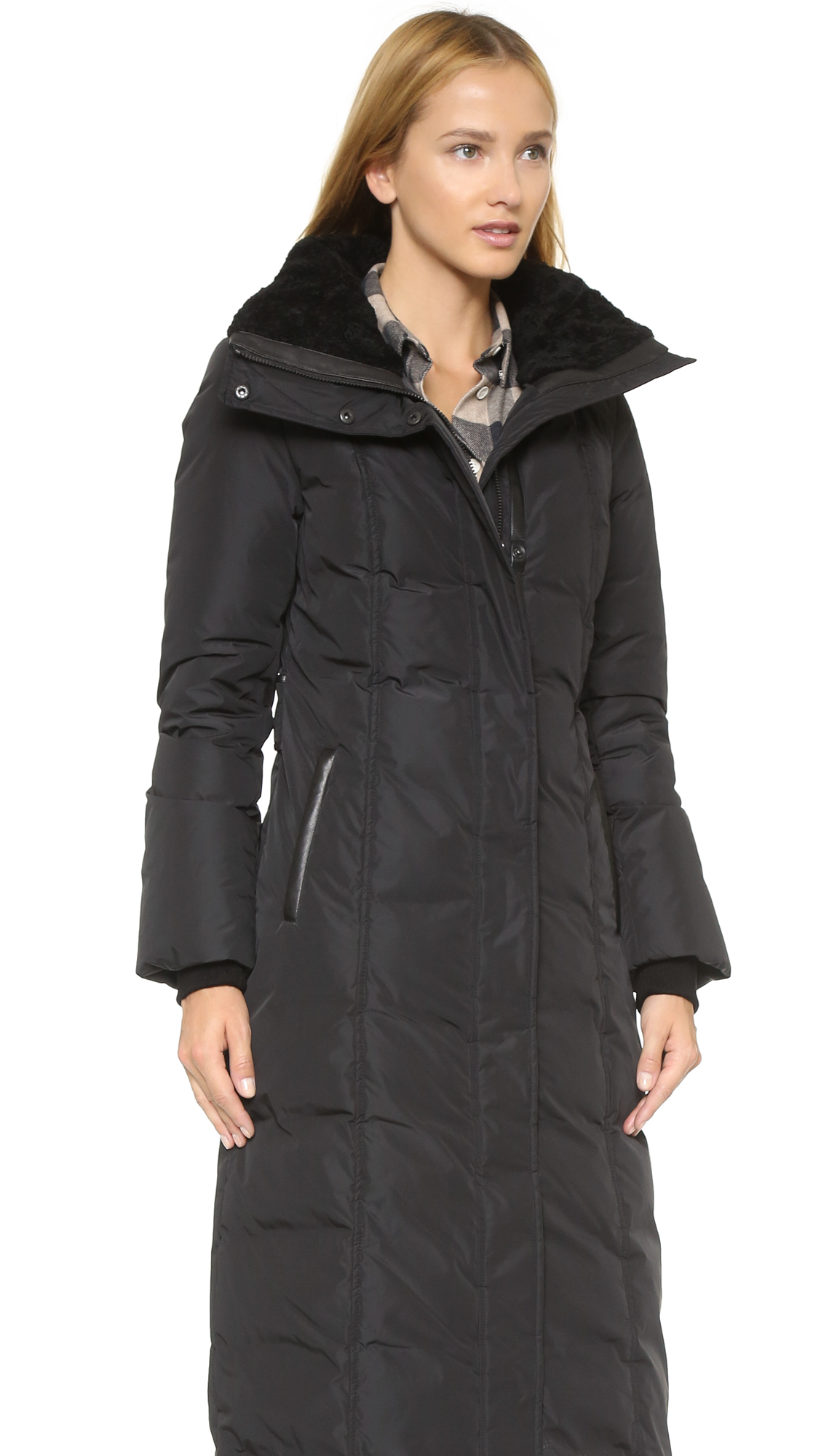 Mackage Jada Coat - Black | Lyst