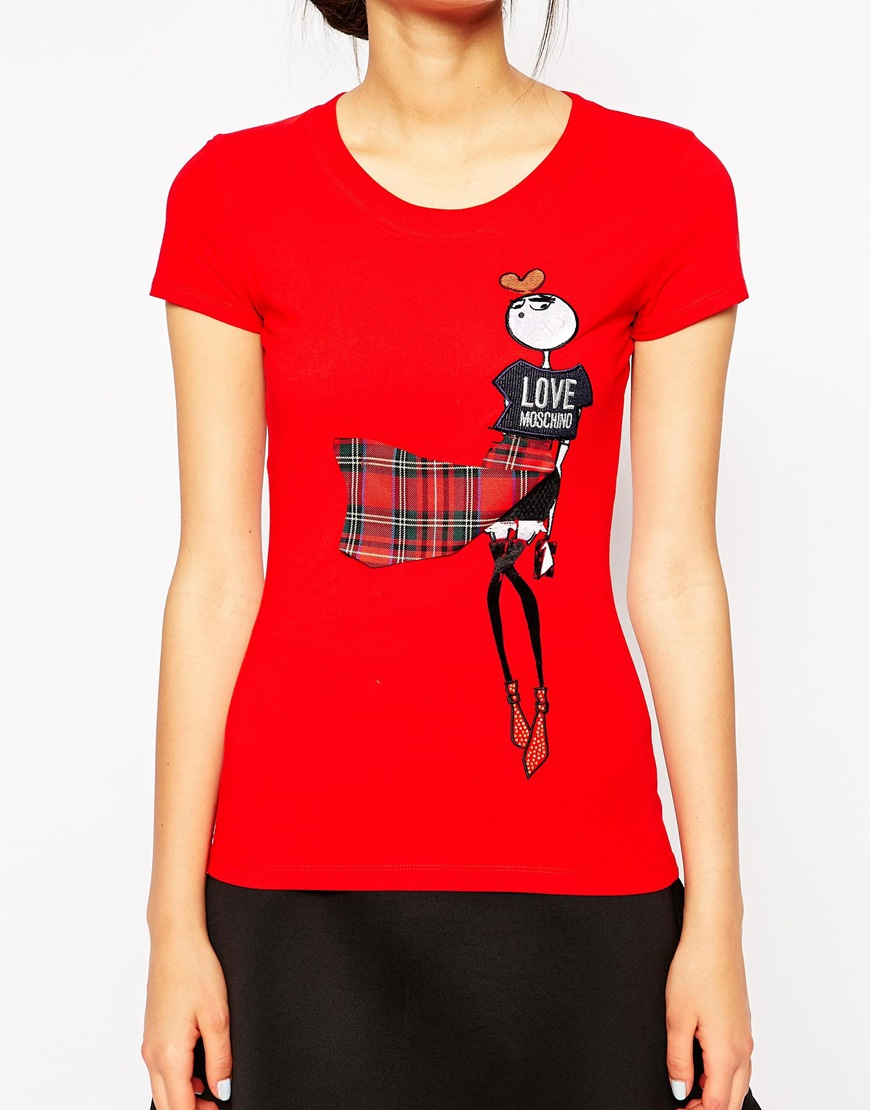 love moschino tshirt womens