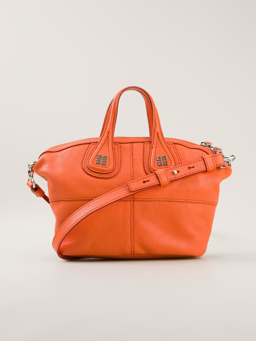 Lyst Givenchy Nightingale Mini Bag in Orange