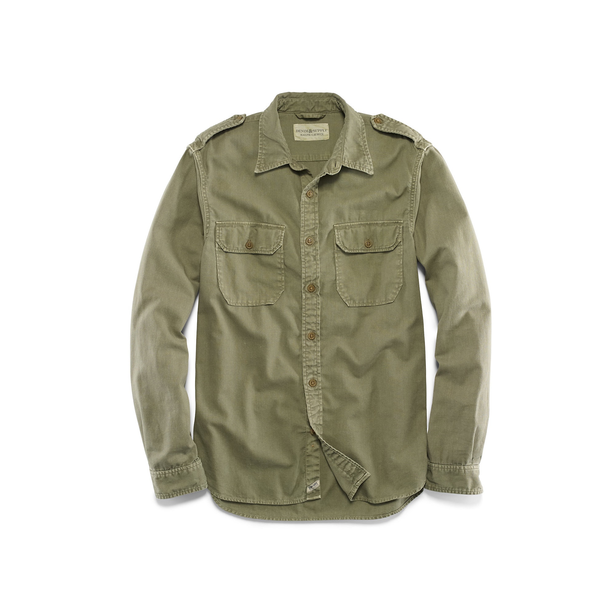 army green ralph lauren shirt