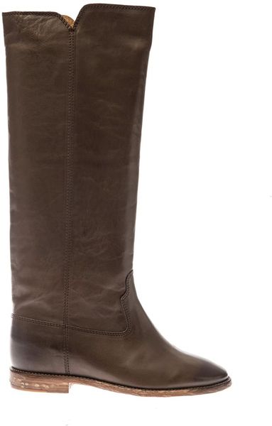 chess boots isabel marant