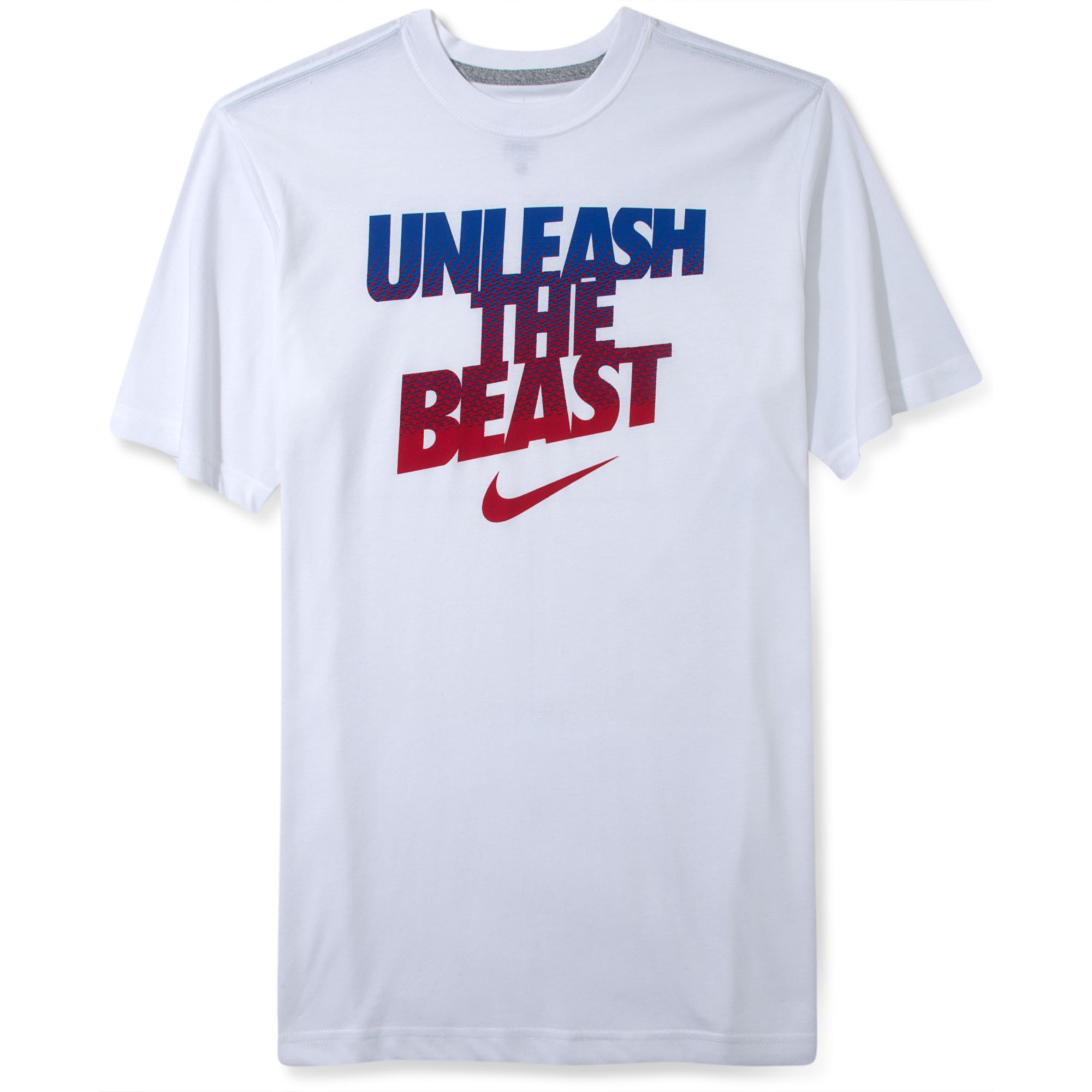 Abe Shah Glorious Nike Unleash The Beast Drifit Tshirt in White for Men | Lyst