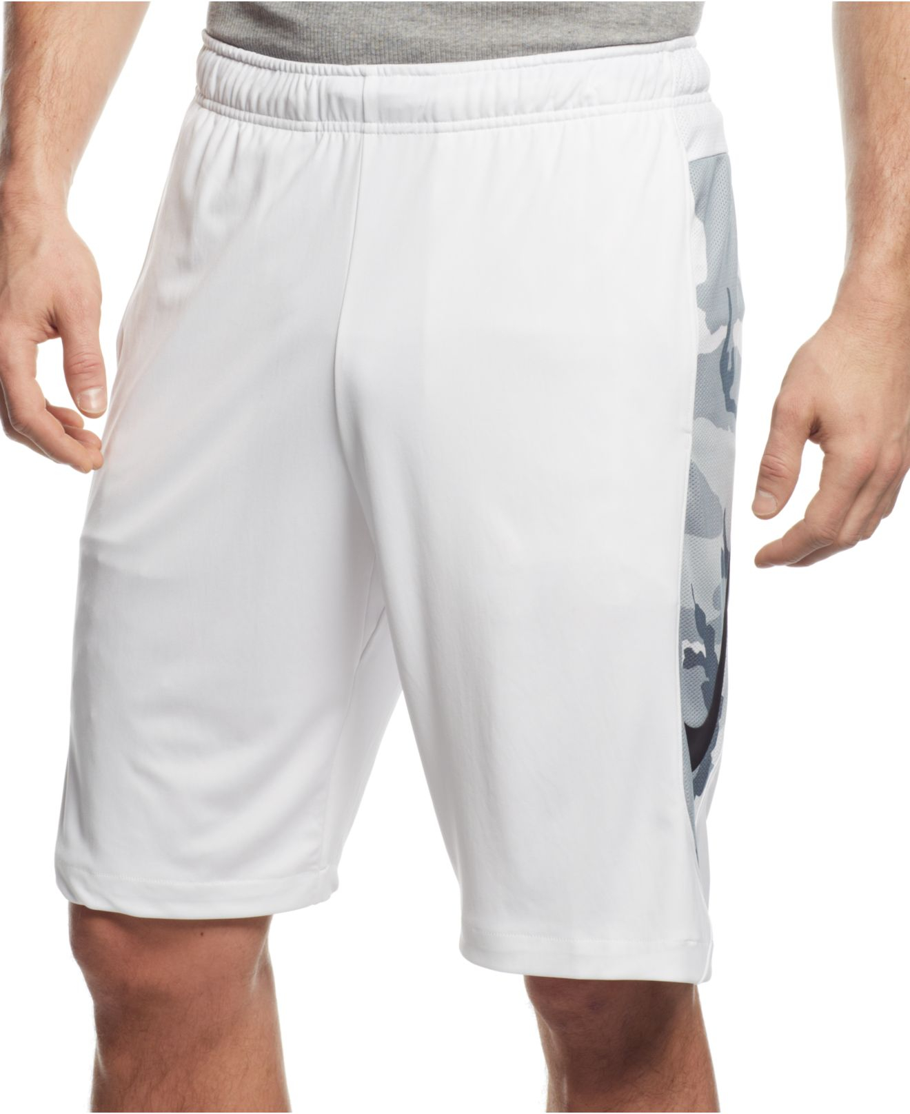 Nike 10" Hyperspeed Knit Camo Performance Shorts in White for Men | Lyst