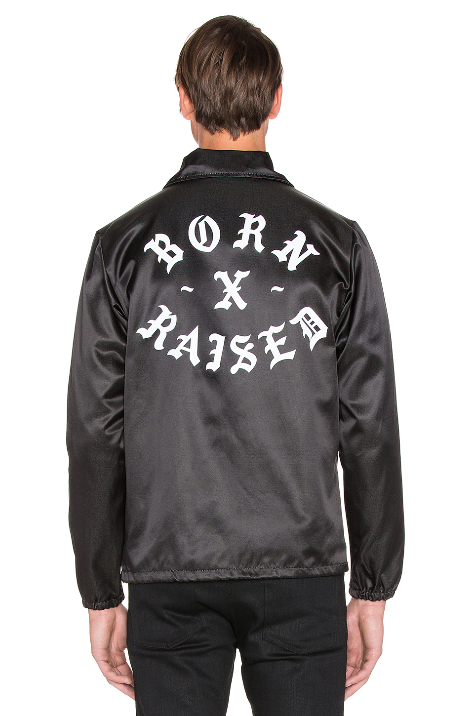 シリアルシール付 born x raised 総柄コーチジャケット