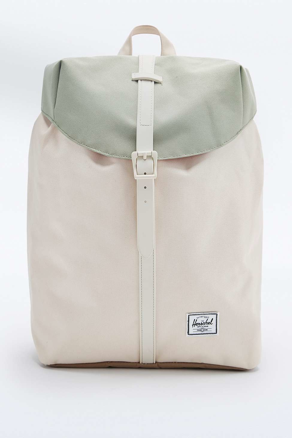Herschel supply co. Post Backpack In Green And Cream in White (NEUTRAL) Lyst