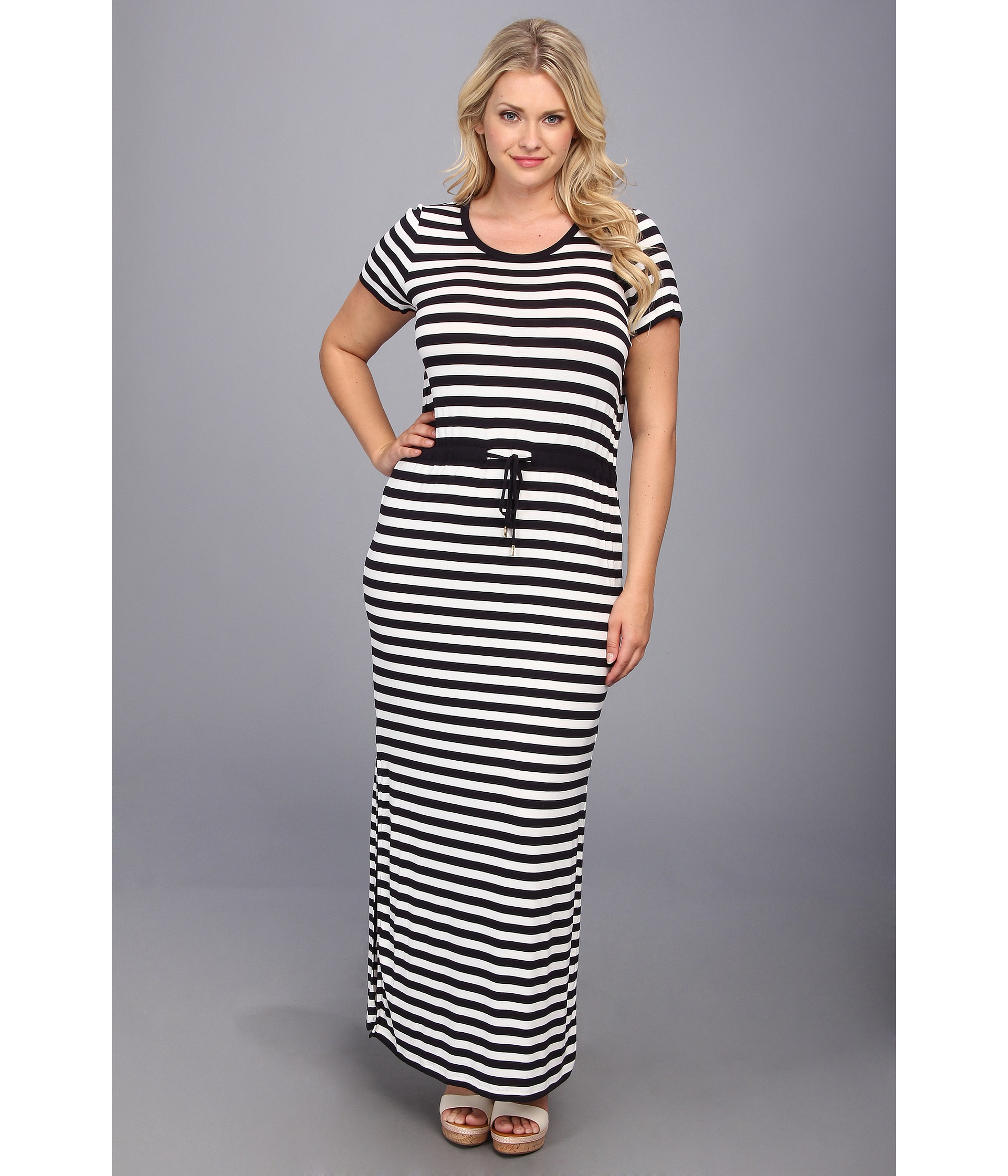 michael kors plus size maxi dress