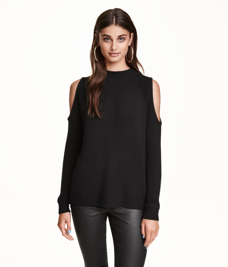 H&m cold shoulder sweater Clearance