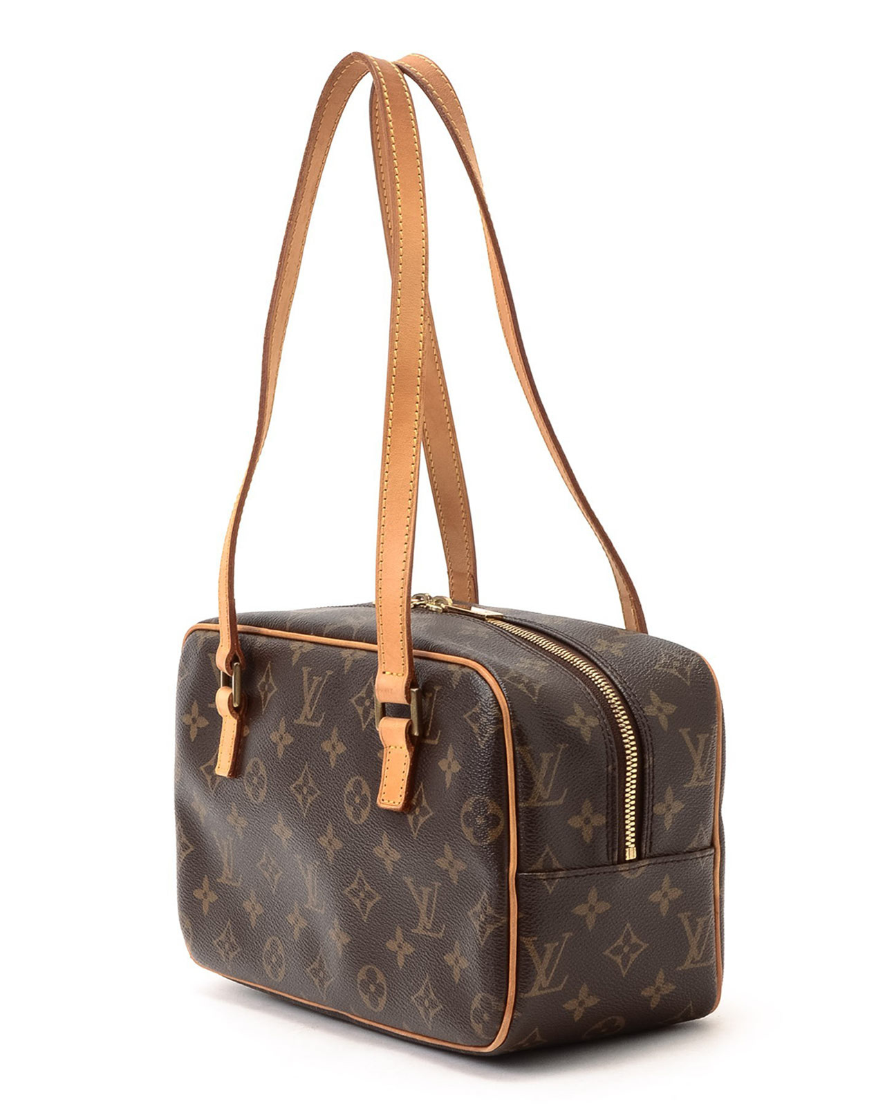 Louis Vuitton Cite Mm Shoulder Bag in Brown - Lyst