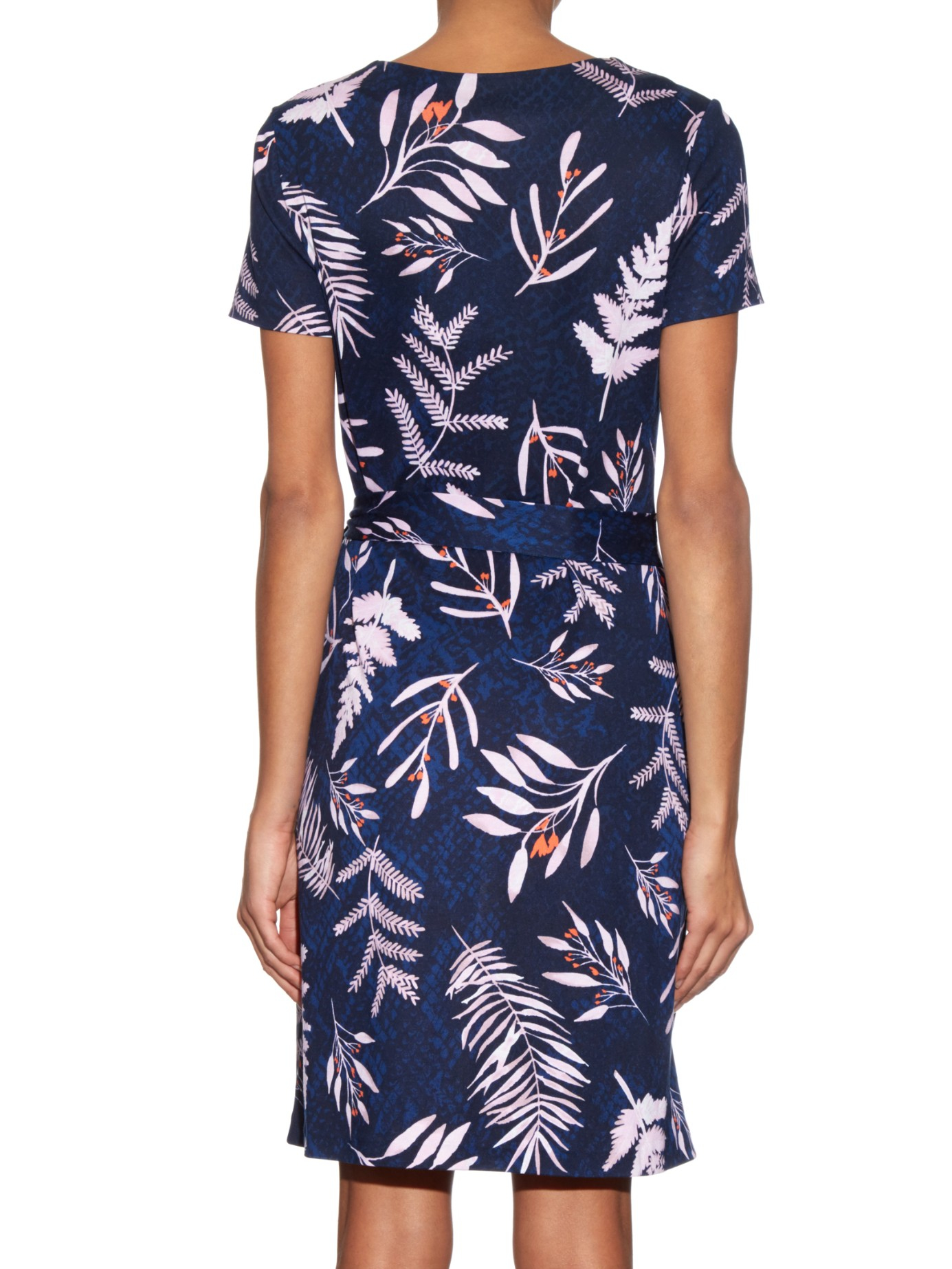 Diane von Furstenberg Zoe Dress in Navy 