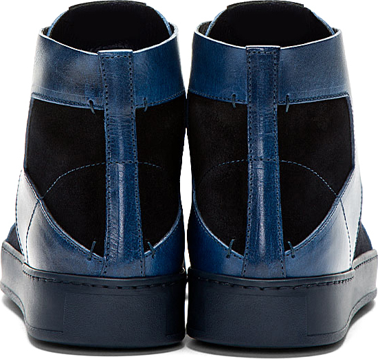calvin klein high top sneakers mens
