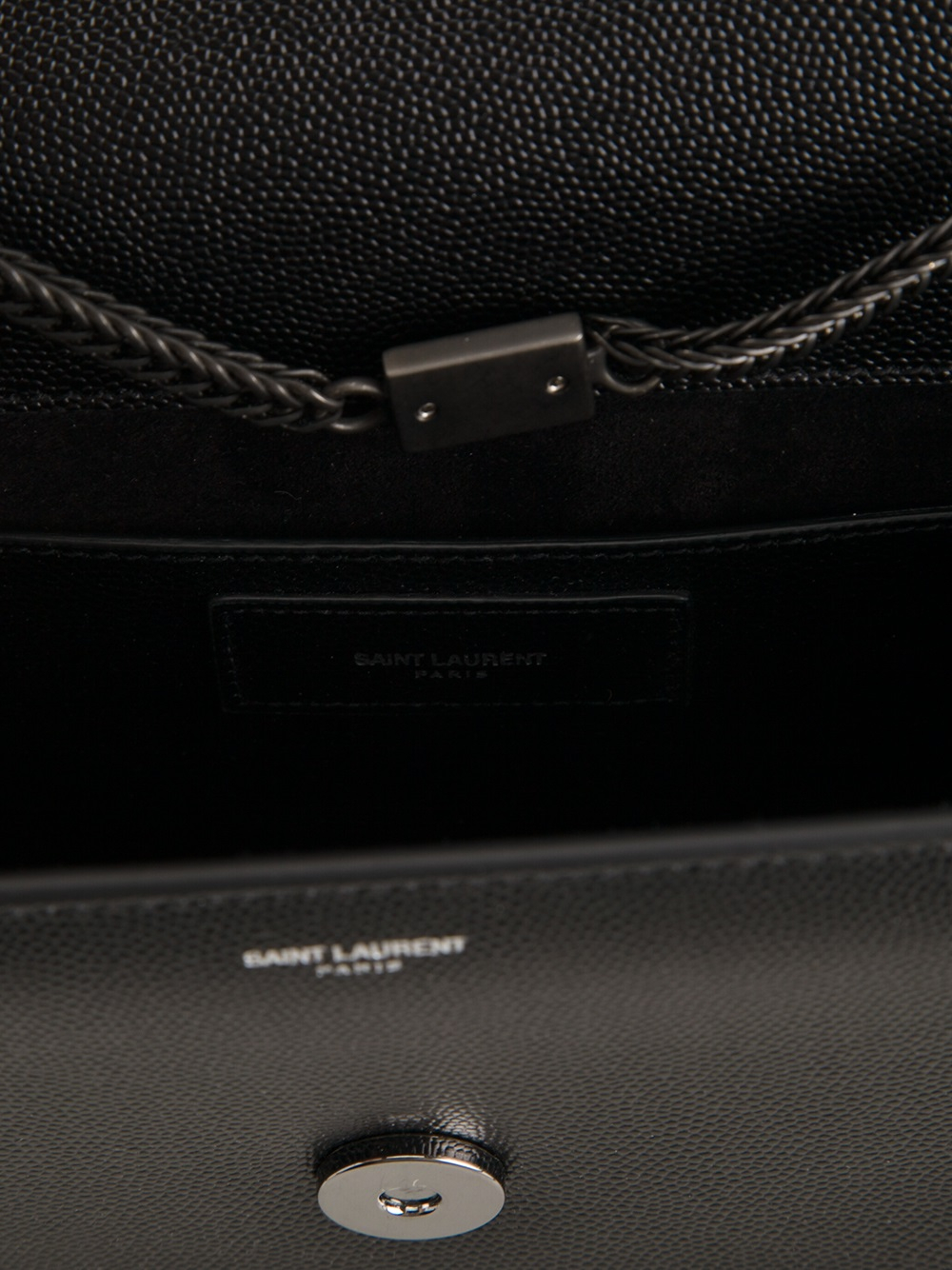 Saint laurent Classic Small Betty Bag in Black | Lyst