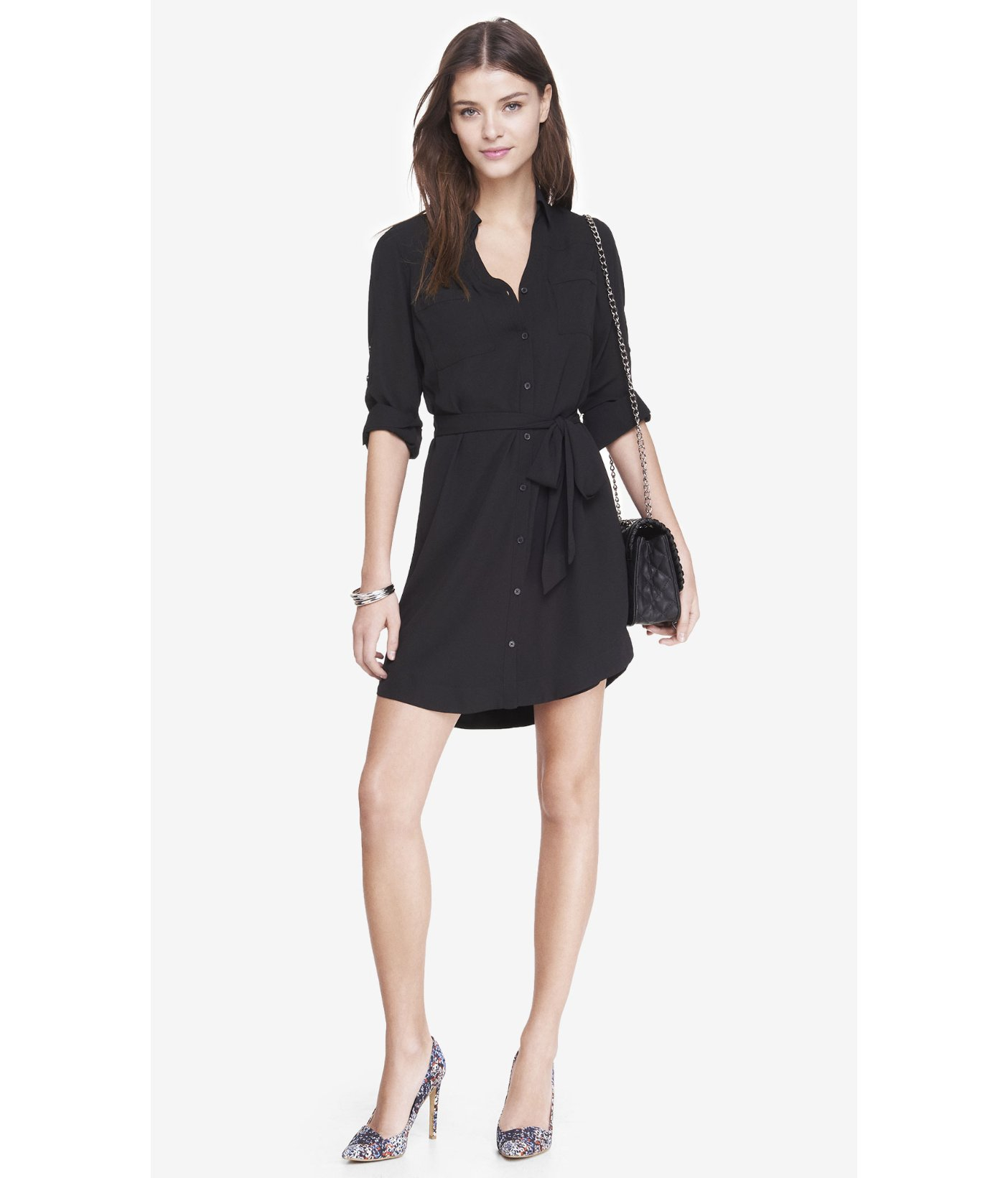 express shirt dress