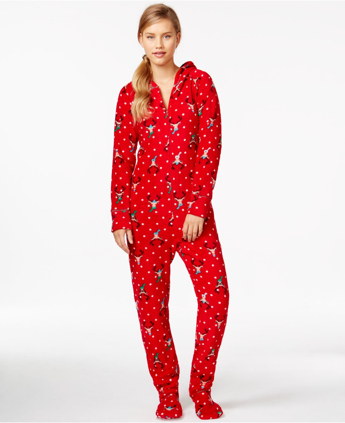 macys womens red jumpsuit