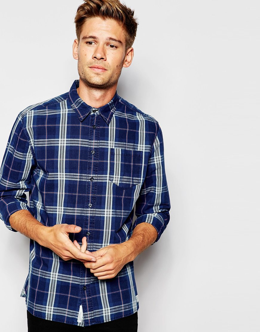 pepe jeans checked shirts