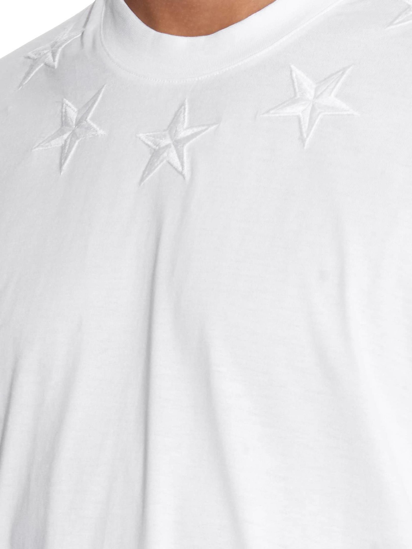 givenchy white star t shirt