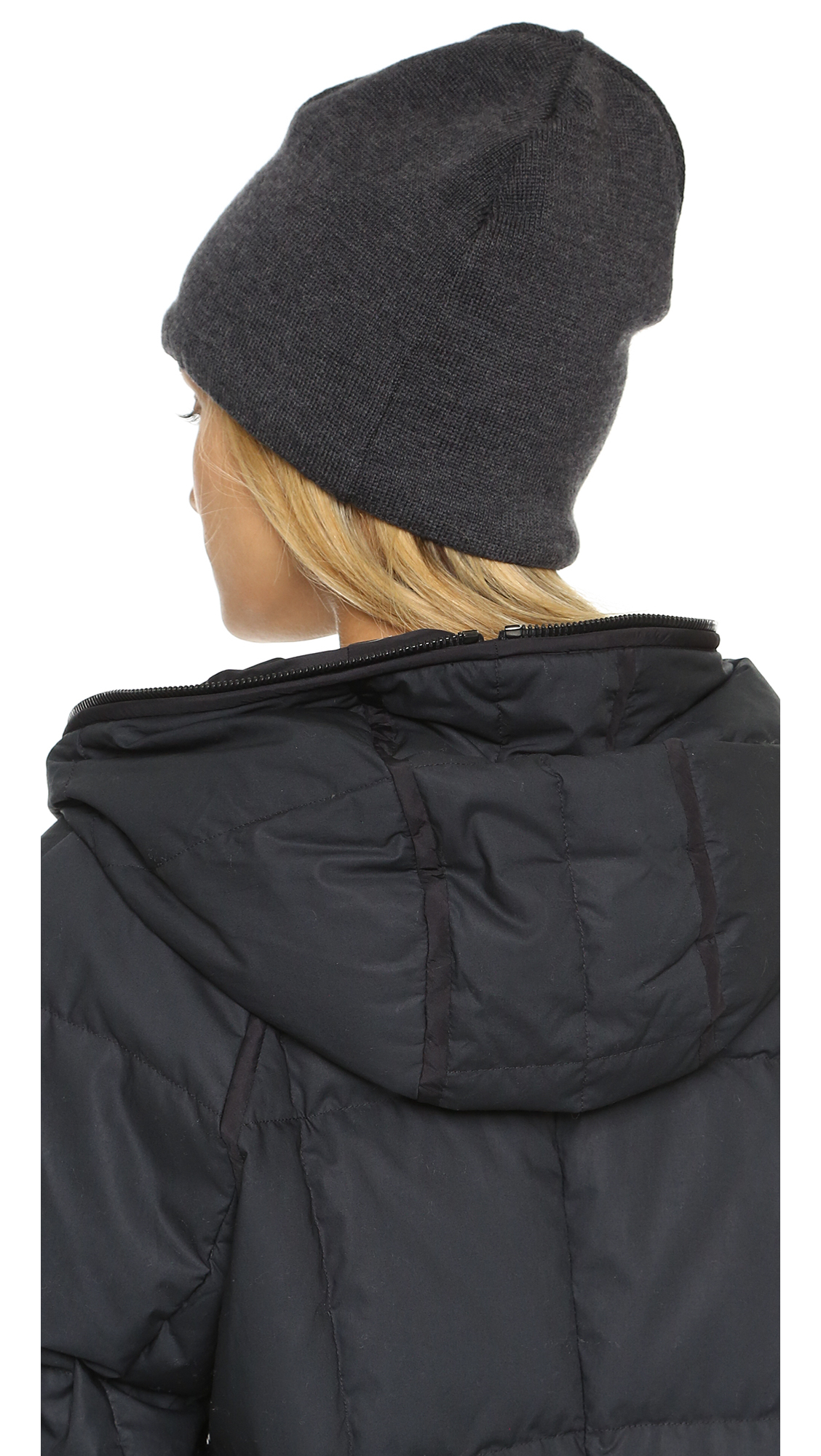 canada goose wool beanie