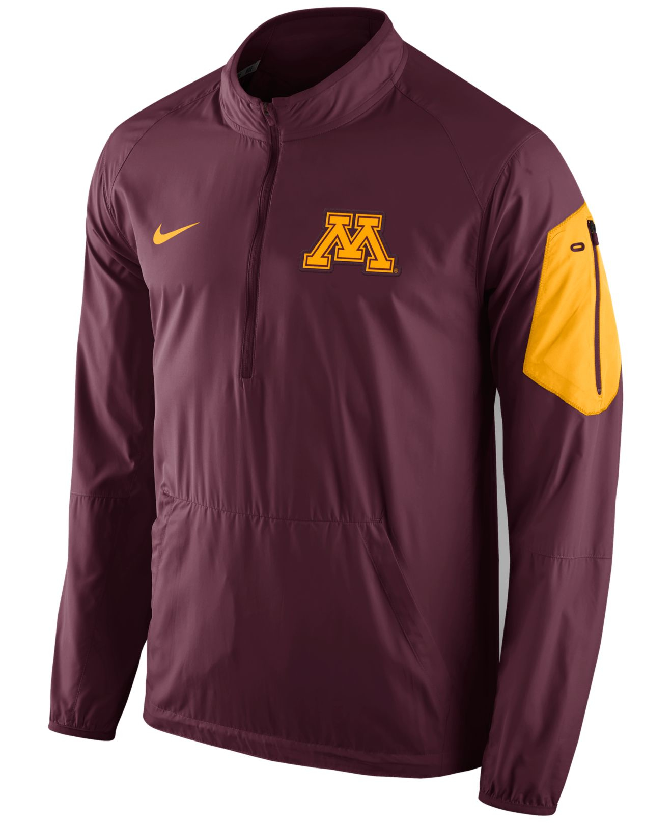 Download Nike Men's Minnesota Golden Gophers Lockdown Half-zip ...
