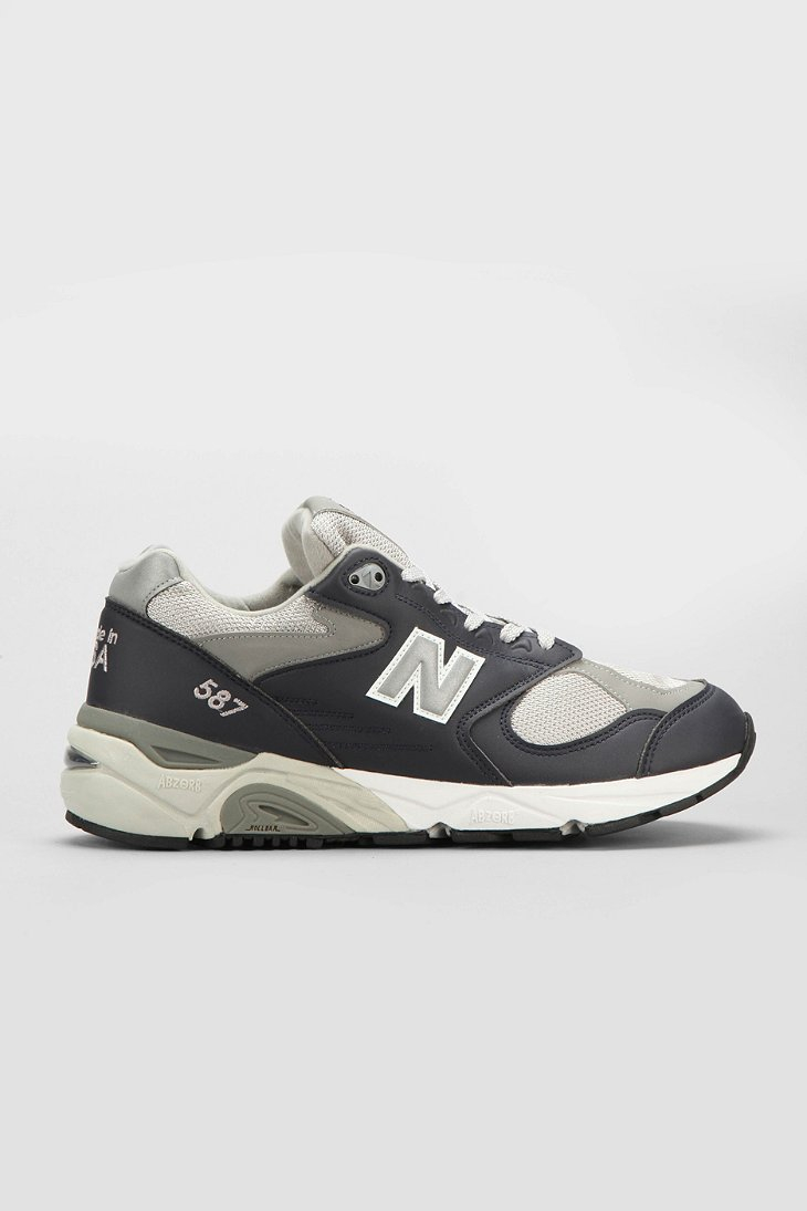 New Balance Made In Usa 587 Sneaker in Blue for Men | Lyst