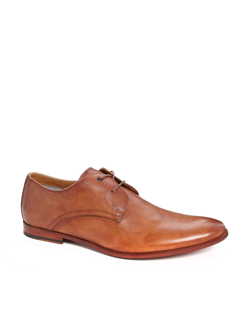 ALDO Andrews Leather Derby Shoes in Brown for Men - Lyst