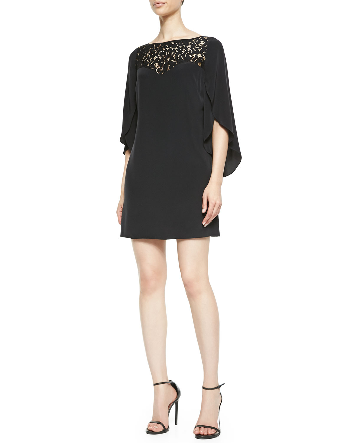 All Listings The black butterflies sparkle and the tulle give this dress a magical, otherworldly quality. Looks and feels very well made. The dress is built to stay put with several safety features.9/