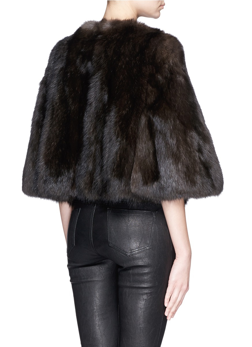 Lyst - Yves salomon Cropped Sable Fur Cape in Brown for Sable Fur Cape
67qdu Lyst - Yves salomon Cropped Sable Fur Cape in Brown for Sable Fur Cape
67qdu