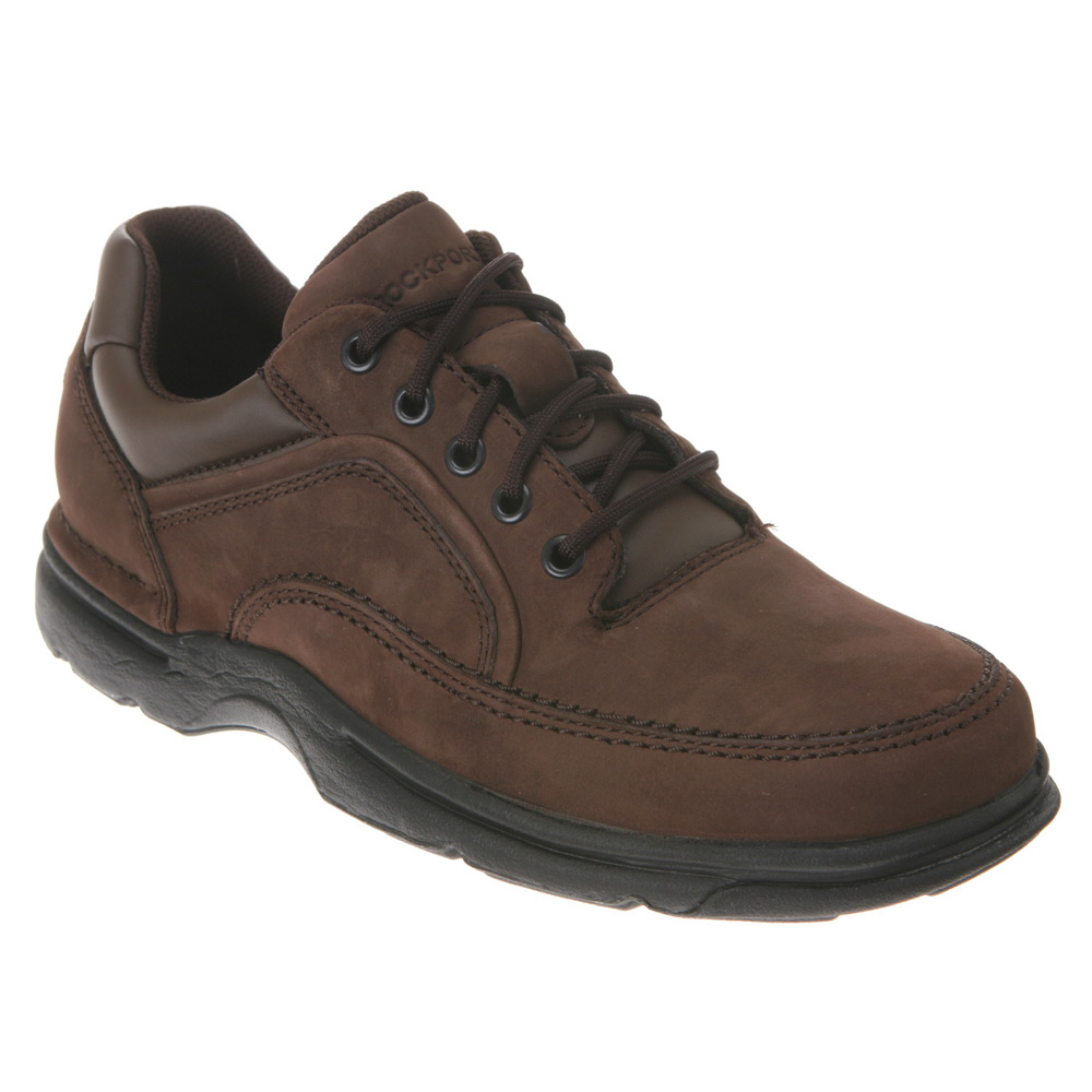 Rockport Leather Eureka in Chocolate Nubuck (Brown) for Men - Lyst