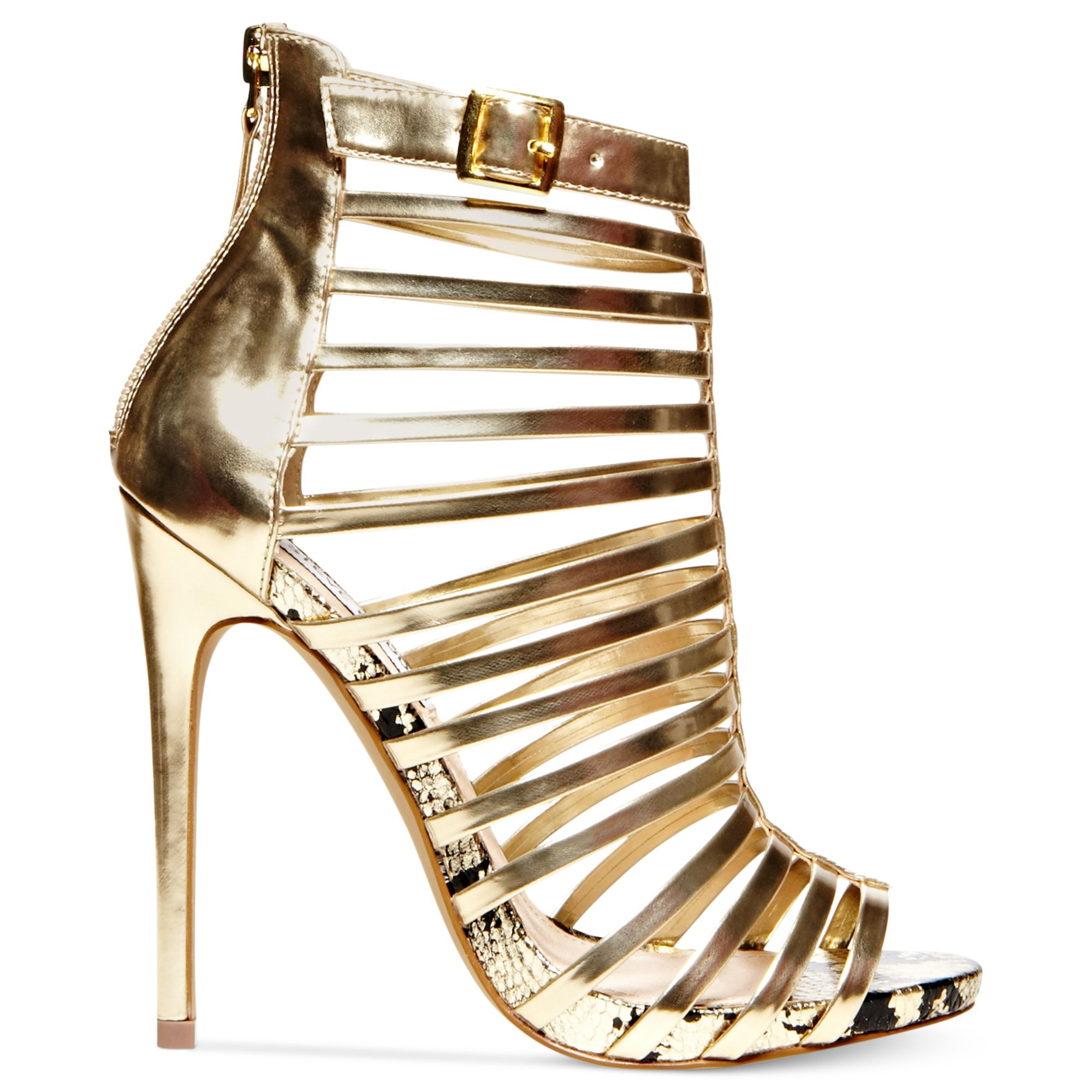 Steve Madden Womens Marnee Platform Sandals in Gold (Metallic) - Lyst