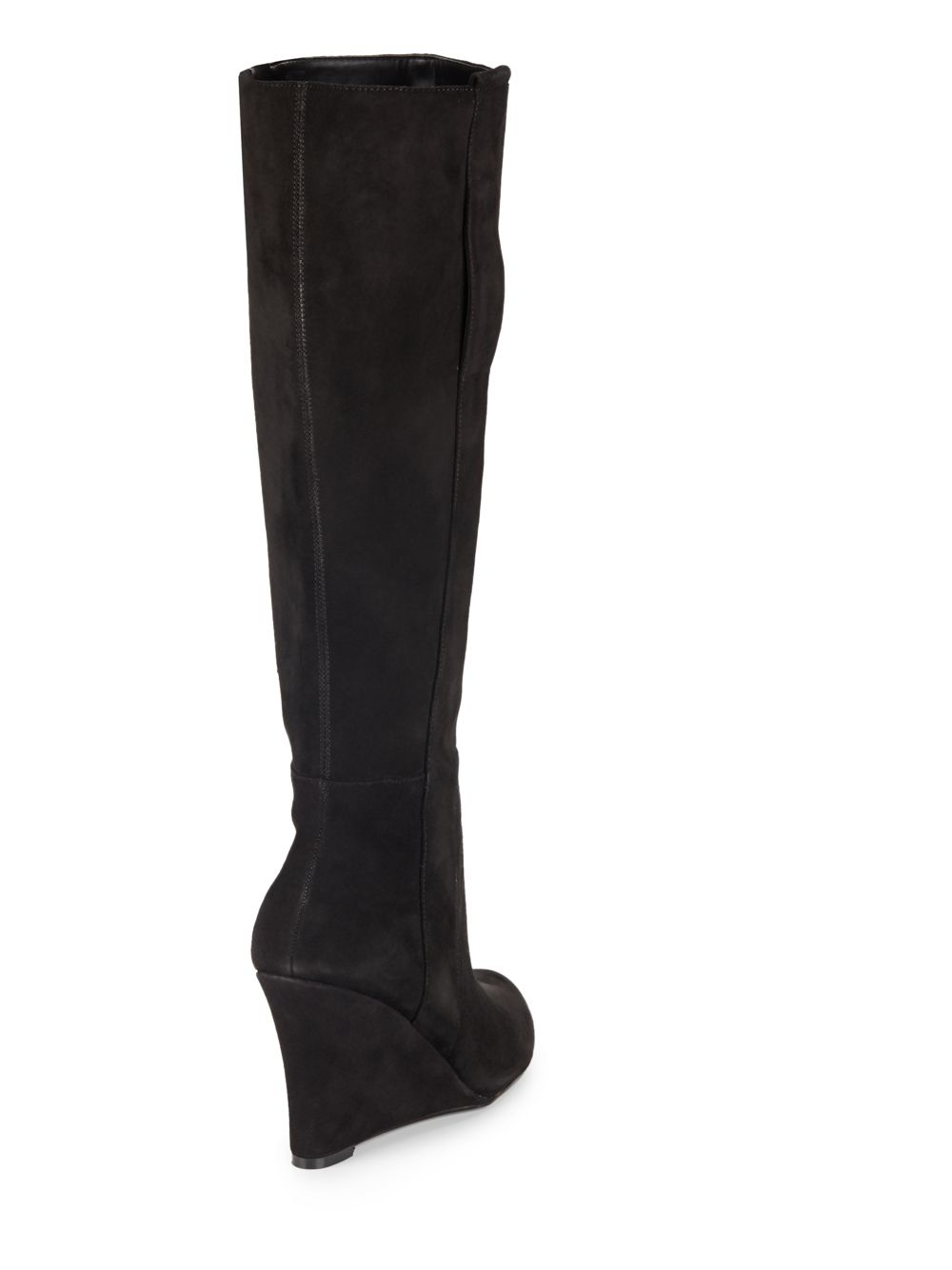 nine west wedge boots nine west oran suede wedge boots in black lyst nine west wedge boots nine west oran suede wedge boots in black lyst