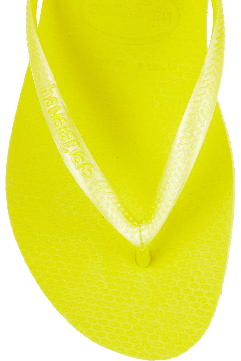 Havaianas Slim Neon Rubber Flip Flops in Yellow - Lyst