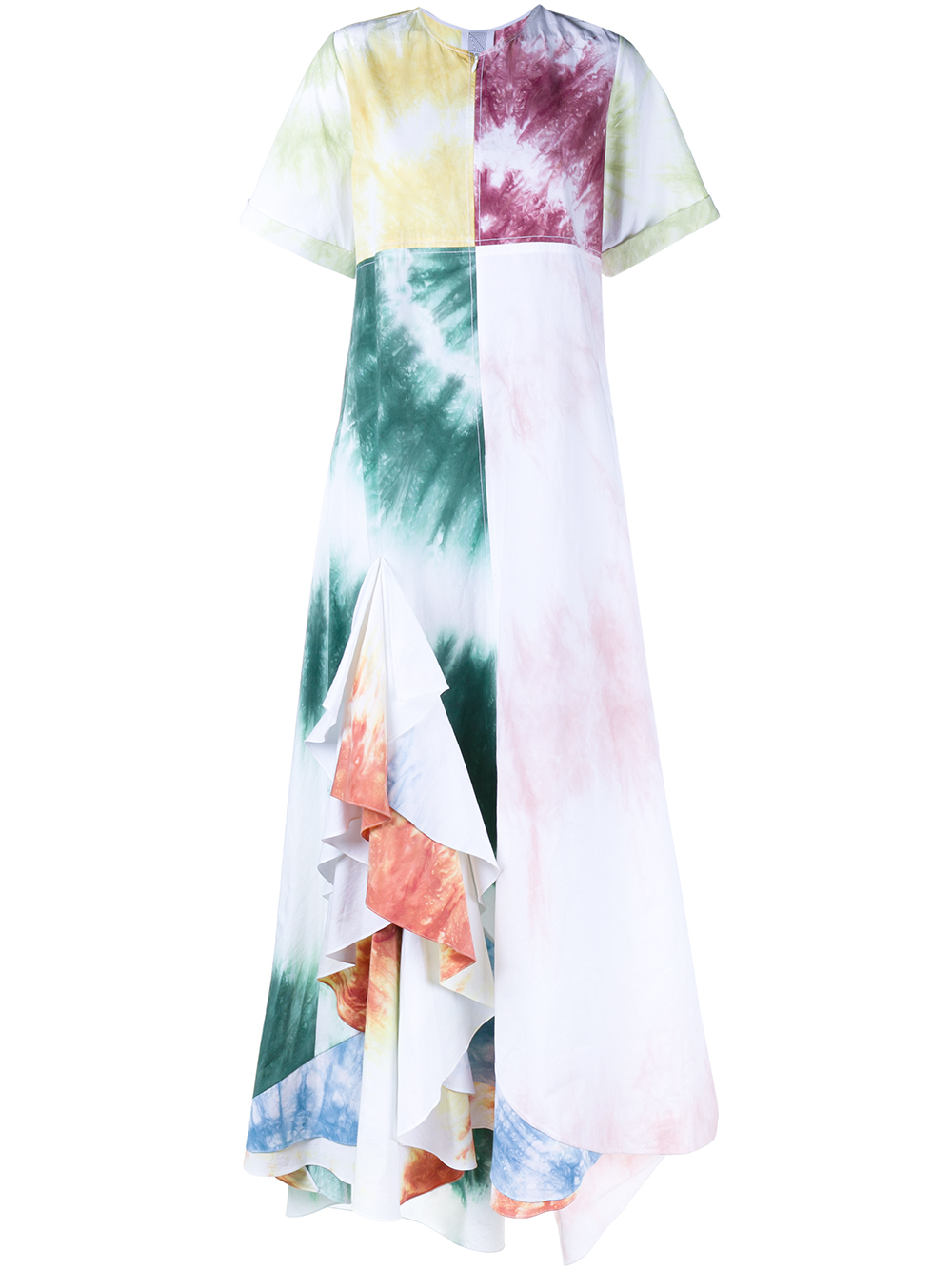 rosie assoulin tie dye dress