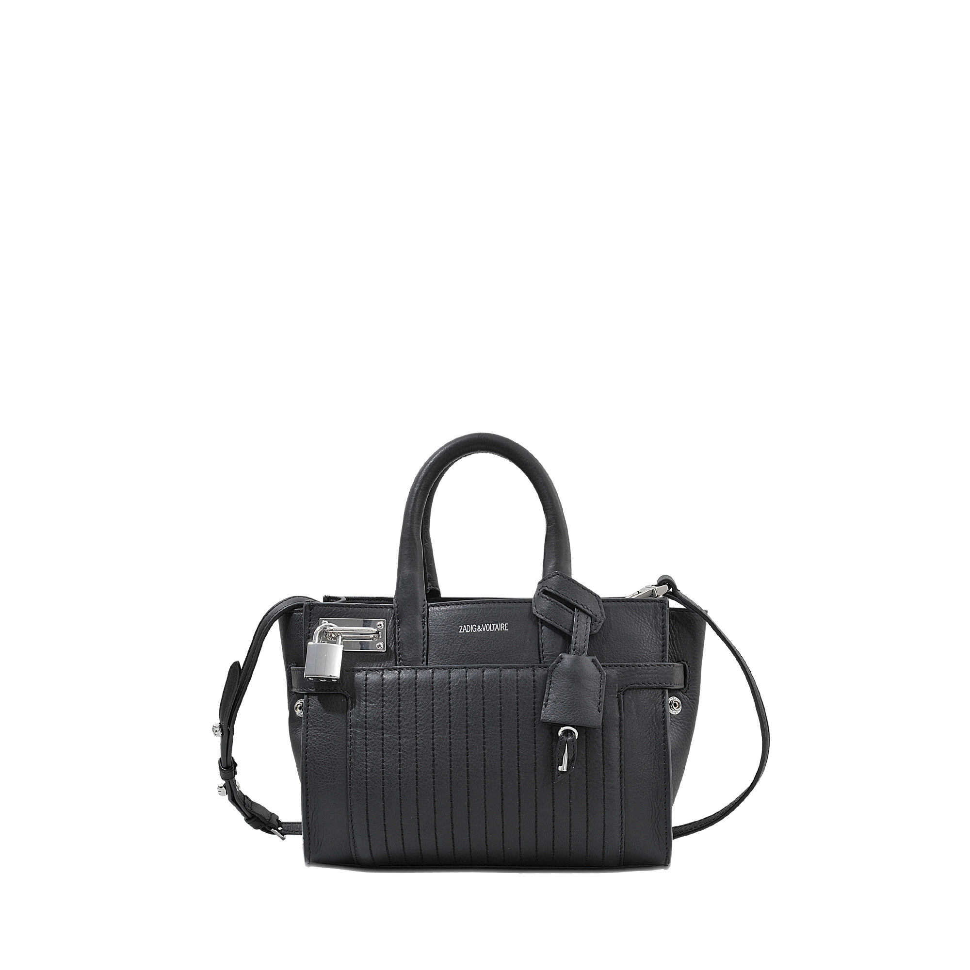 Zadig & Voltaire Xs Candide Bag in Black | Lyst