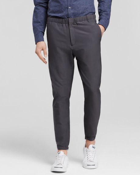 Theory Neoterric Pier Jogger Pants - Bloomingdale's Exclusive in Gray ...