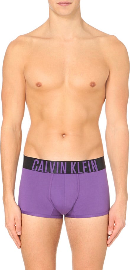 Calvin Klein Intense Power Low-rise Trunks in Purple for Men | Lyst