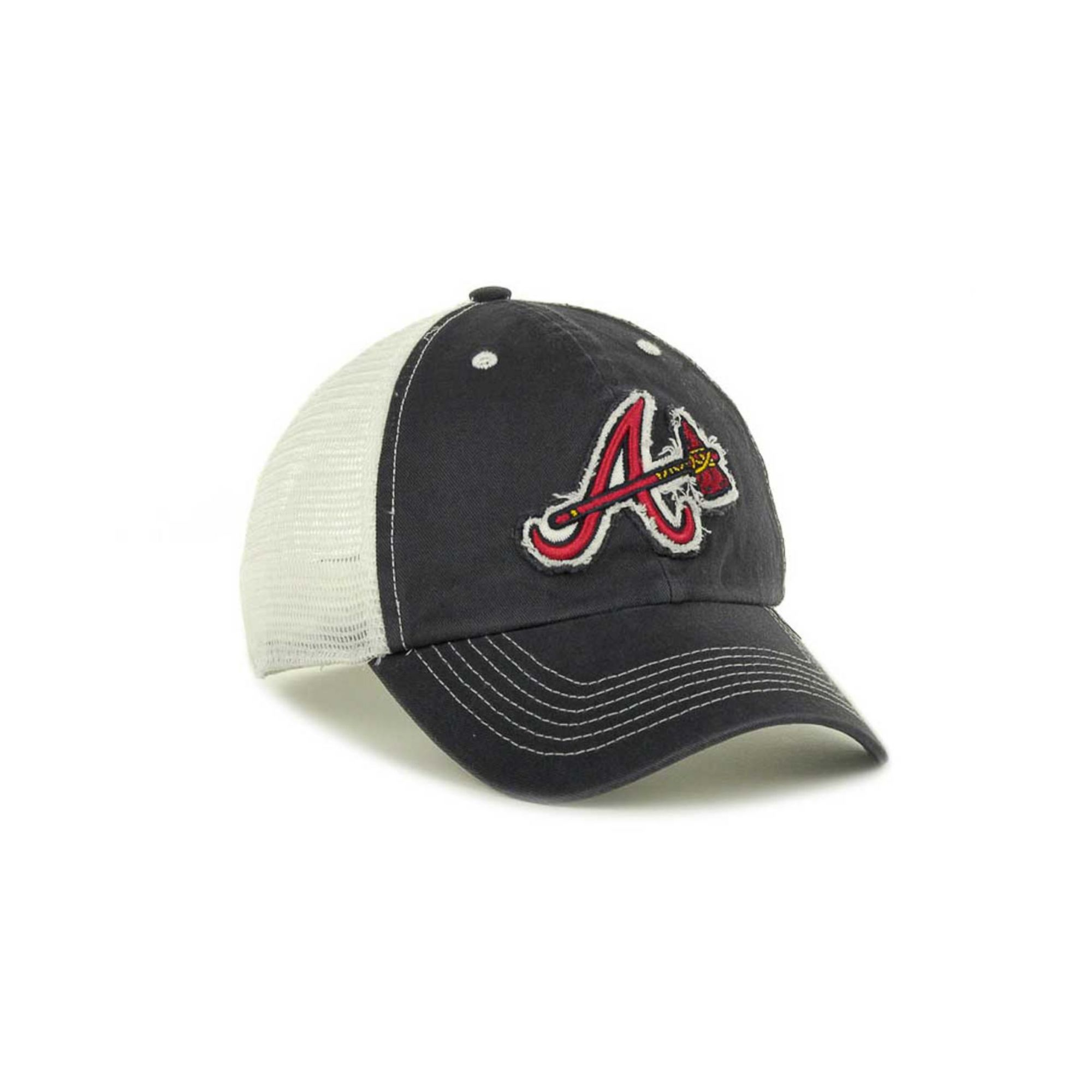 47 BRAND Atlanta Braves '47 Clean Up Ballpark Strapback Hat