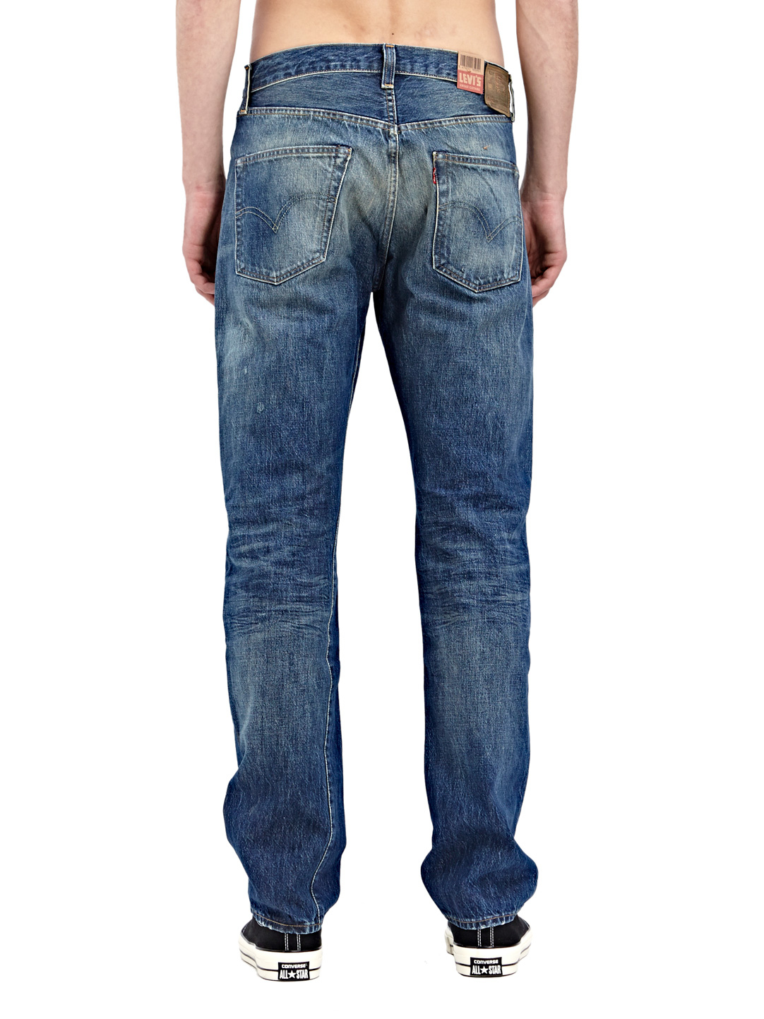 Levi S Levi S Vintage Mens Straight Fit 1947 501 Horizon Raw