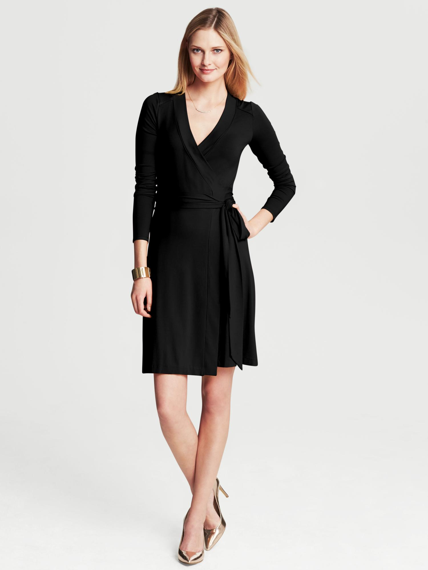 wrap dress banana republic