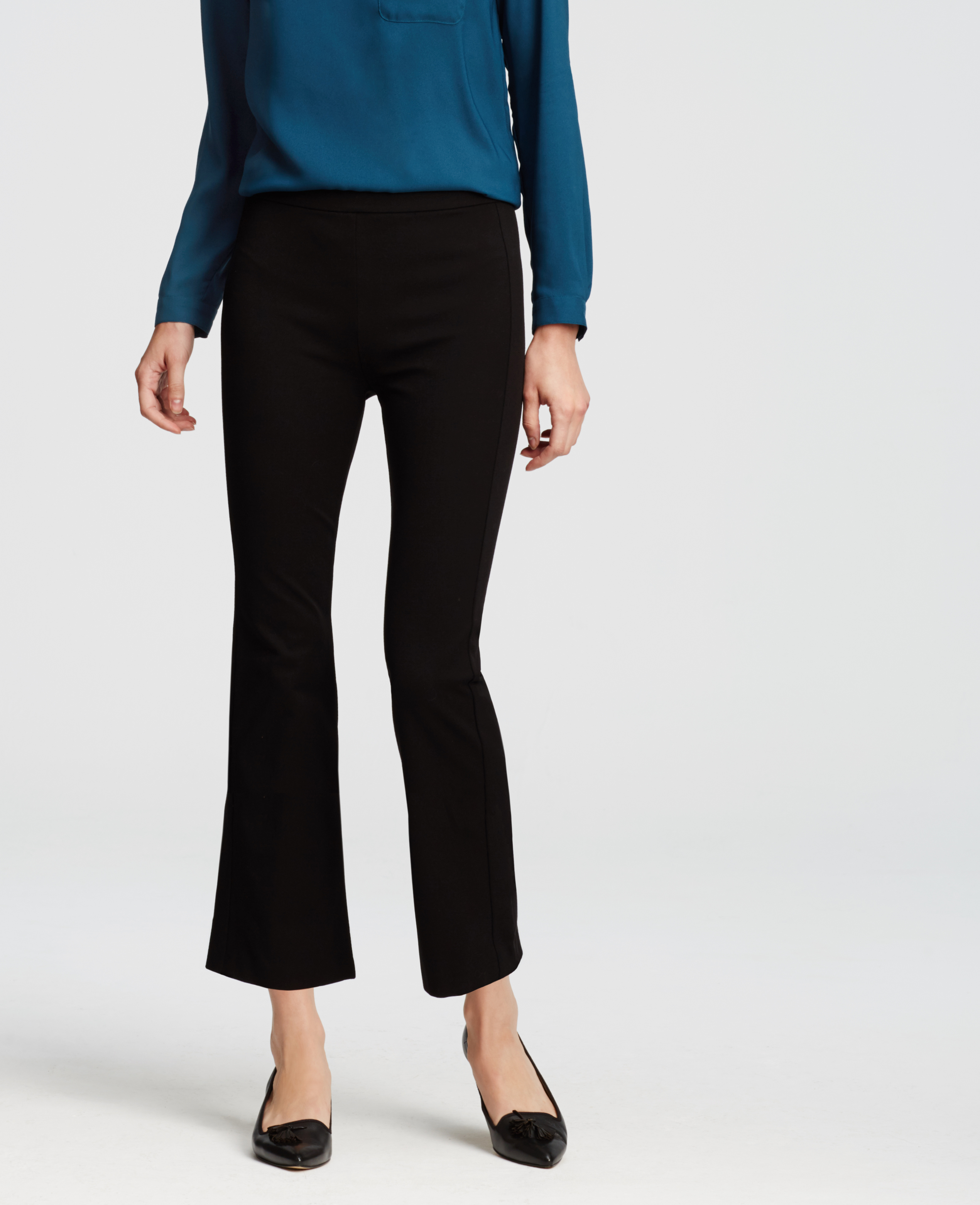 flare cropped leggings