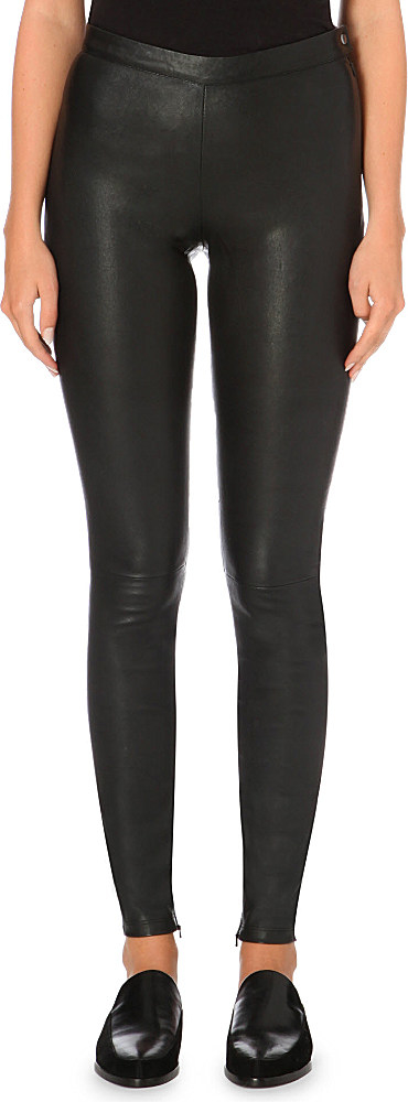 maje leather pants