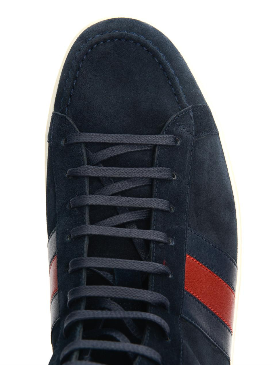 gucci suede trainers