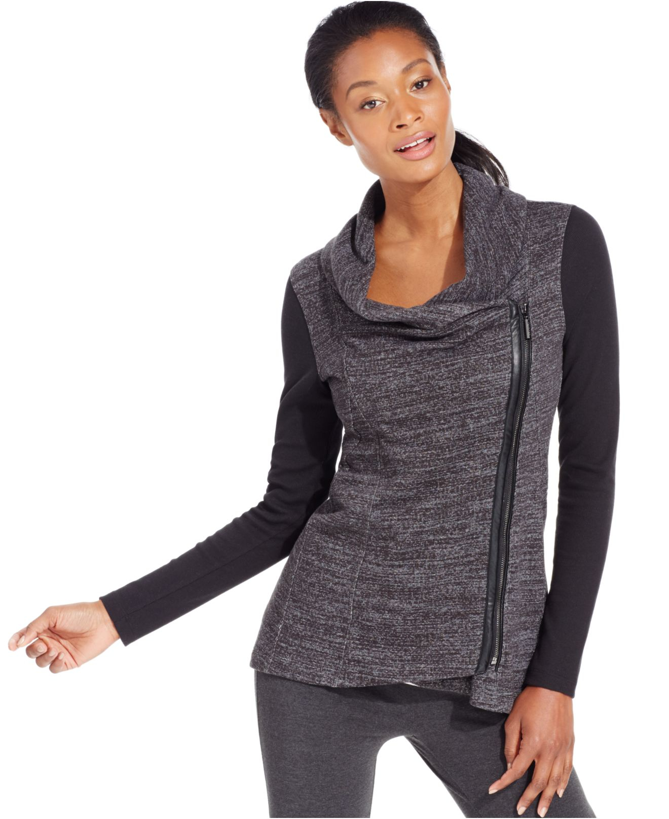 calvin klein performance zip jacket