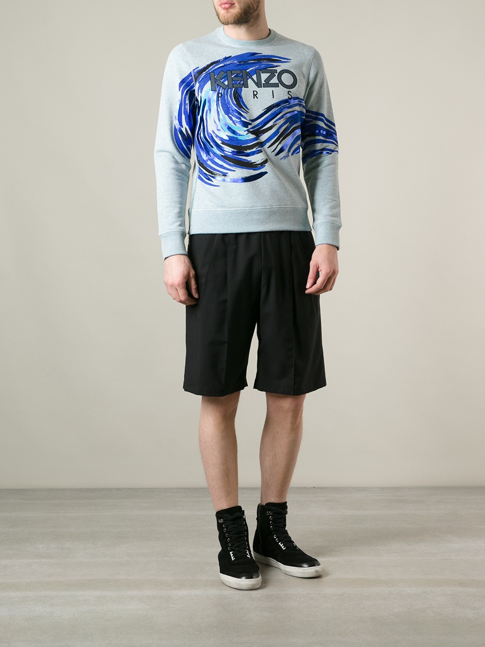 kenzo sweatshirt wave