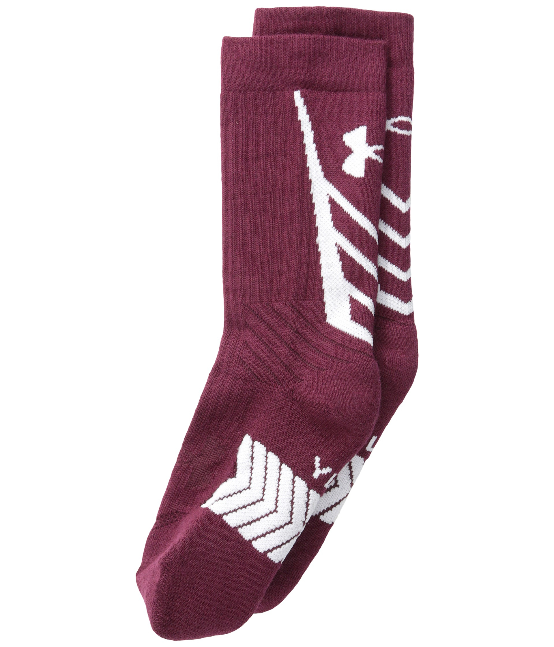 purple under armour socks