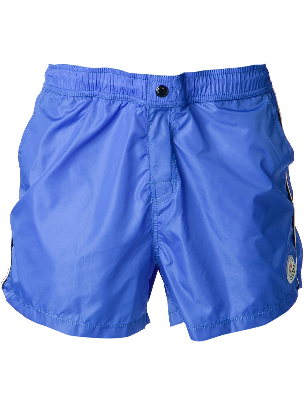 moncler swim shorts blue