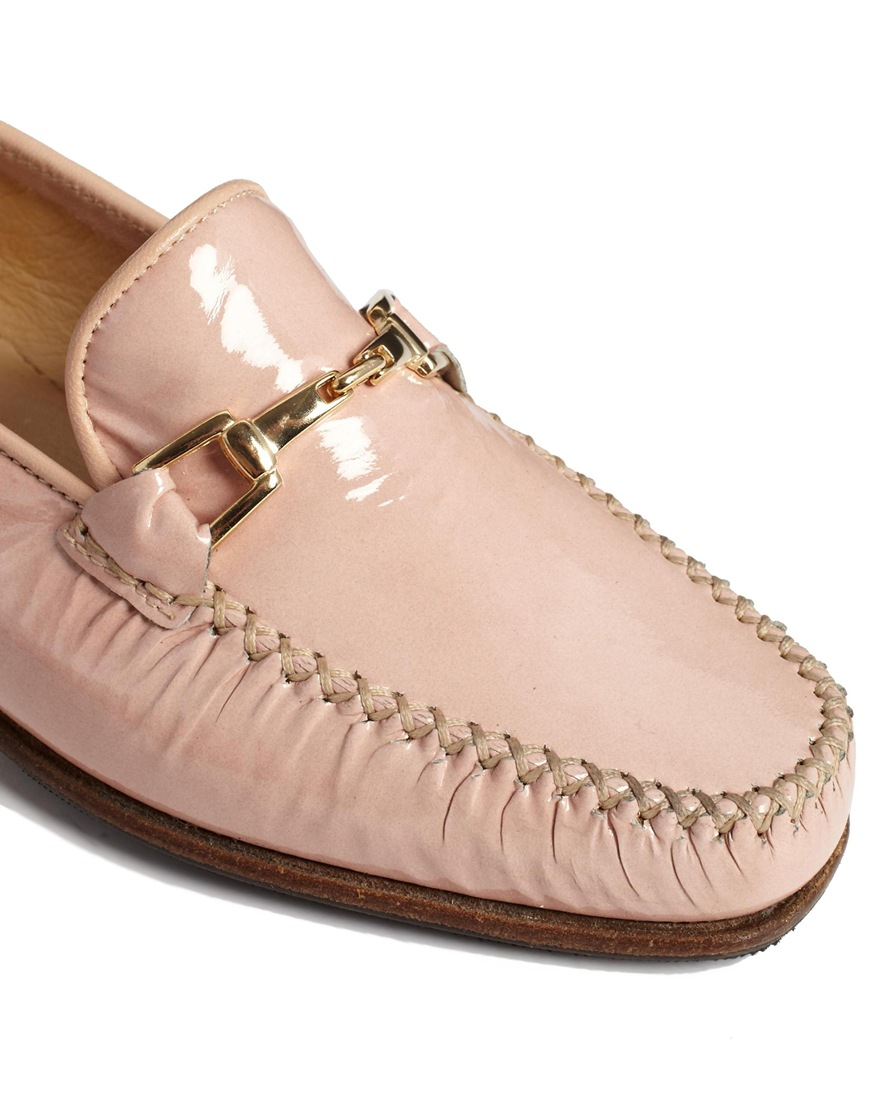 Carvela Kurt Geiger Mariner Pink Loafer Shoes Lyst