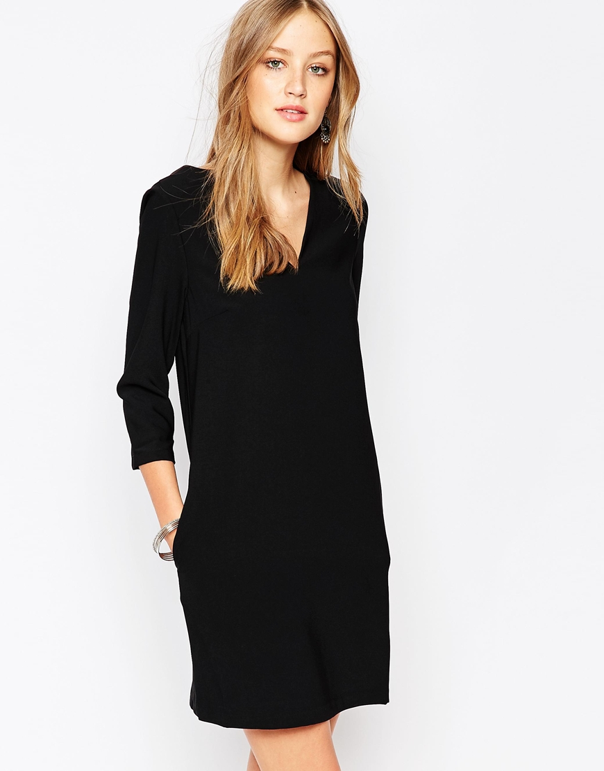 shift dress with pockets